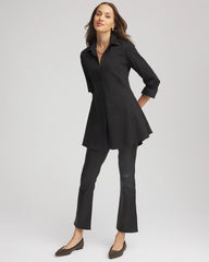 Chico's Women | No Iron™ Pocketed Tunic BLACK