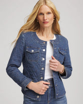 Chico's Women | Quilted Denim Jacket WILMA INDIGO