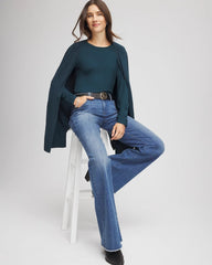Chico's Women | Touch of Cool™ Layering Tee TEAL SHADOW