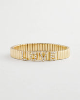 Chico's Women | Love Watch Band Bracelet GOLD