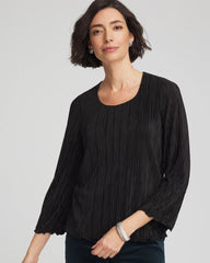 Chico's Women | Bodre Flare Sleeve Top BLACK