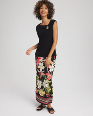 Chico's Women | Travelers™ Asymmetrical Top TRAVELERS BLACK