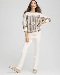 Art Deco Dolman Pullover Sweater