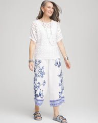 Chico's Women | Dolman Pointelle Sweater ALABASTER