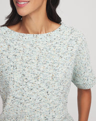 Chico's Women | Textured Dolman Pullover Sweater BLUE MENTHE