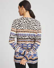 Animal Fair Isle Cardigan