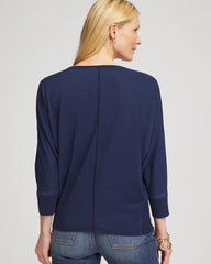 Chico's Women | Dolman Denim Tee RIVIERA AUTHENTIC