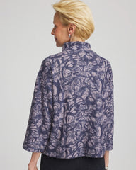 Chico's Women | Animal Cozy Turtleneck INDIGO SKY