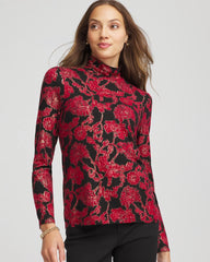 Touch of Cool™ Mockneck Layering Tee