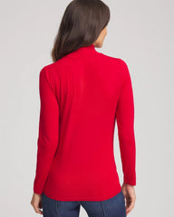 Touch of Cool™ Mockneck Layering Tee