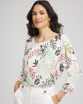 Chico's Women | Touch of Cool™ Tapered Top ECRU