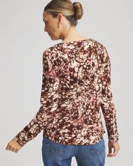 Chico's Women | Touch of Cool™ Cowlneck Tee CACAO