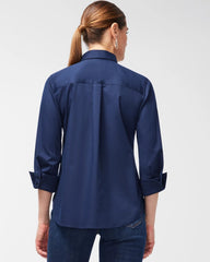 Chico's Women | No Iron™ Stretch Shirt CLASSIC NAVY