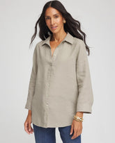 Chico's Women | No Iron™ Linen Shirt WASHED SAGE
