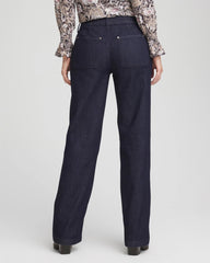 Chico's Women | High-Rise Trouser Jeans CEDAR RINSE