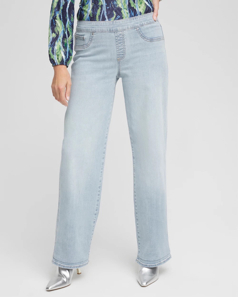 Chico's Women | Pull On Wide Jean DELPHINIA INDIGO