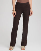 Chico's Women | Pull-On Slim Bootcut Jeggings COCOA BEAN