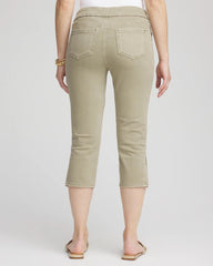 Chico's Women | 19" Pull-on Capri Jeans WASHED SAGE