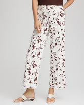 Chico's Women | Pampas Pony Pull on Wide Crop ECRU