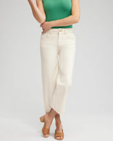 Chico's Women | Cropped Wide Leg Jeans NATURAL SEEDED