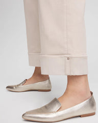 Chico's Women | Pull-On Wide Leg Cuffed Jeans SMOKEY TAUPE