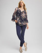 Chico's Women | Brigitte™ Slim Pull-On Ankle Pants PASSPORT BLUE