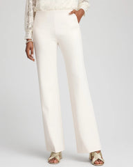 Chico's Women | Juliet Wide Full Length Pant ENGLISH CREAM