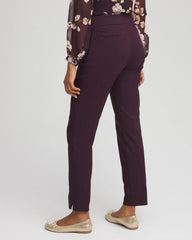 Chico's Women | Brigitte™ Slim Pull-On Ankle Pants NIGHT BLOOM