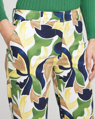 Chico's Women | Emme Straight Mod Cropped Pants ALABASTER