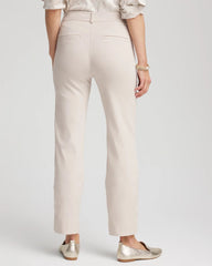 Chico's Women | Emme Straight Ankle Pants SMOKEY TAUPE