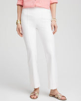 Chico's Women | Lightweight Juliet Flared Ankle Pants ALABASTER