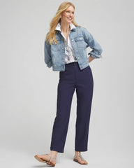 Chico's Women | Fly Front Ankle Pants PASSPORT BLUE