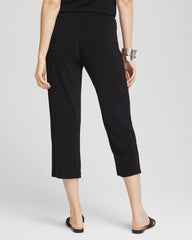 Chico's Women | Travelers™ No Tummy Cropped Pants TRAVELERS BLACK