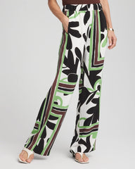 Chico's Women | Printed Silky Soft Pants ECRU