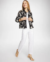 Chico's Women | Emme Fly Front Straight Crop ALABASTER