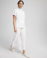 Chico's Women | Zenergy® Beach Slub Cropped Pants ALABASTER