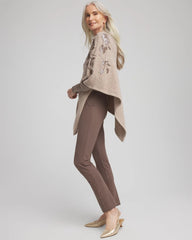 Chico's Women | Juliet Embellished Ankle Pants WARM MOCHA