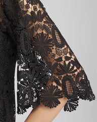 Chico's Women | Lace Shift Dress BLACK