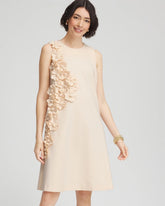 Chico's Women | Appliqué Ponte Knit Dress ENGLISH CREAM
