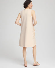 Chico's Women | Appliqué Ponte Knit Dress ENGLISH CREAM
