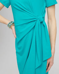 Chico's Women | Twist Tie-Front Dress SEASPRAY