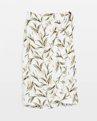 Chico's Women | Linen Midi Wrap Skirt ALABASTER