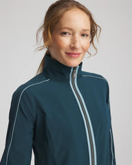 Chico's Women | Zenergy® UPF Contrast Jacket TEAL SHADOW