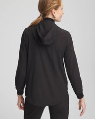 Chico's Women | Zenergy® UPF Rib Mix Jacket BLACK