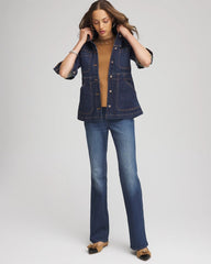 Chico's Women | Denim Field Jacket MORNING STAR INDIGO