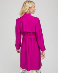 Double-Breasted Trench Coat