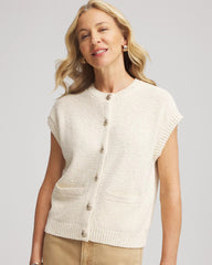 Button-Up Sweater Vest