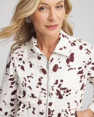 Chico's Women | Pampas Pony Denim Jacket ECRU