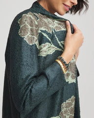 Chico's Women | Travelers™ Collection Artisanal Crushed Reversible Jacket DARKEST SPRUCE