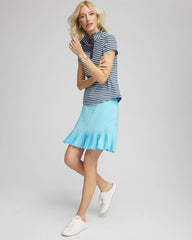Chico's Women | Zenergy® UPF Pleated Skort PARADISO BLUE